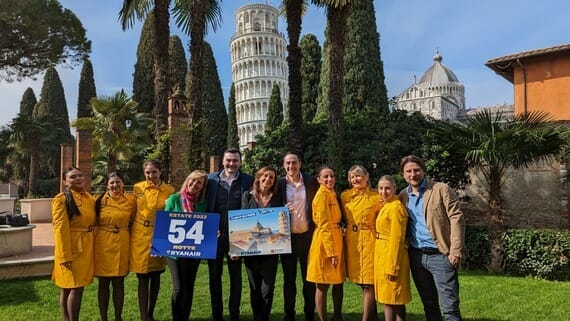 Ryanair Festeggia I Anni A Pisa E Annuncia I Voli Per Lestate L