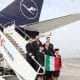 Lufthansa, la nuova livrea debutta in Italia