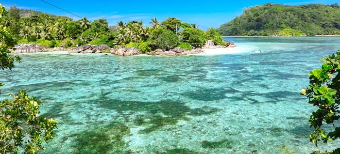 Il mare delle Seychelles