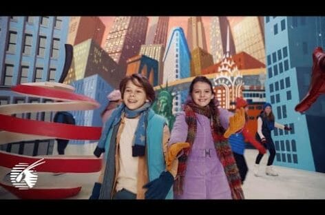 Qatar Airways lancia il suo spot hollywoodiano “A World Like Never Before”