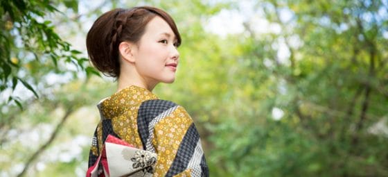 Il rito del kimono inseguendo la Golden Route