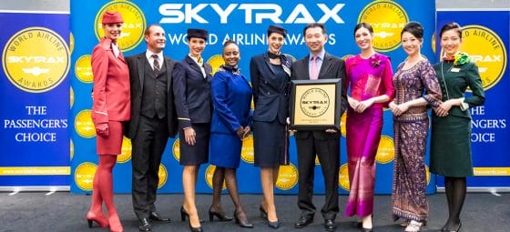 Da Qatar a Air France: tutte le stelle dei cieli di Skytrax