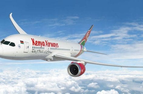 Kenya Airways torna a volare sulle rotte internazionali