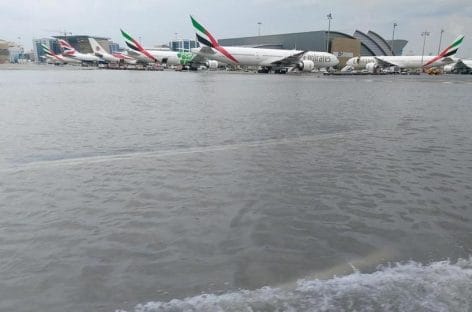 Dubai Airport, ritardi e voli cancellati per piogge e allagamenti