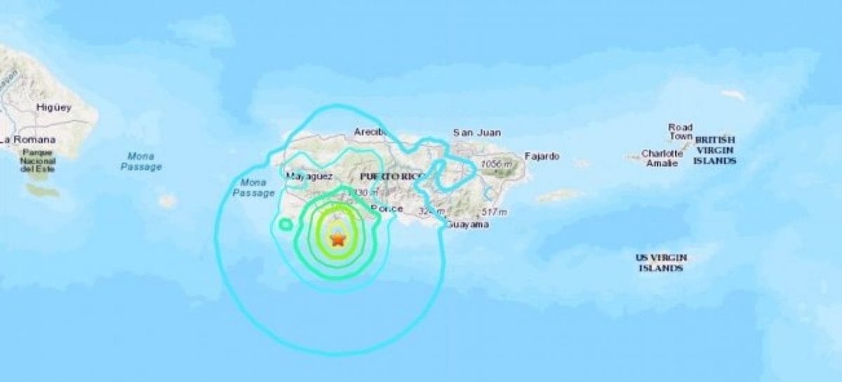 Terremoto a Porto Rico: distrutta Punta Ventana