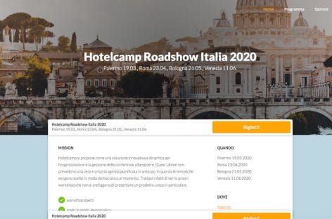 A Palermo arriva HotelCamp, il lab per esperti di tecnologia alberghiera