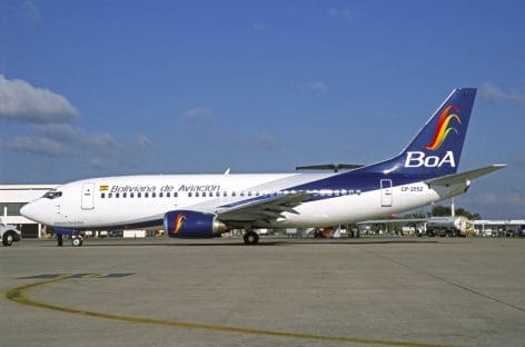 Boliviana de Aviación sospende la rotta Santa Cruz-Madrid