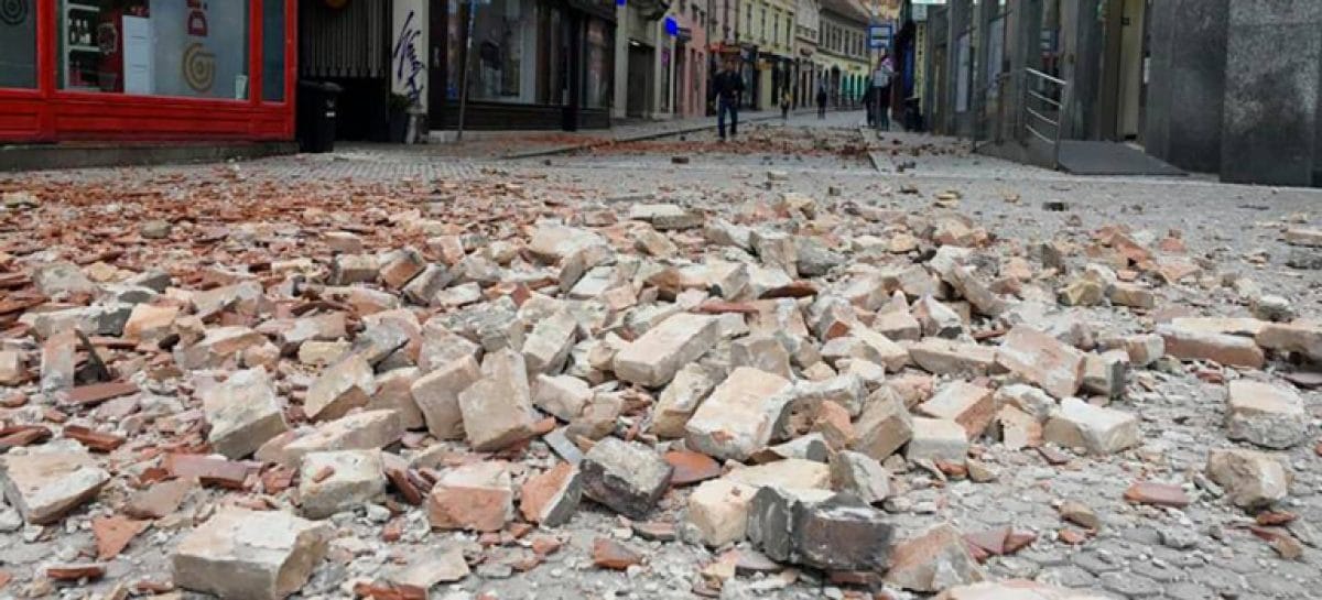 Croazia, forte scossa di terremoto a Zagabria