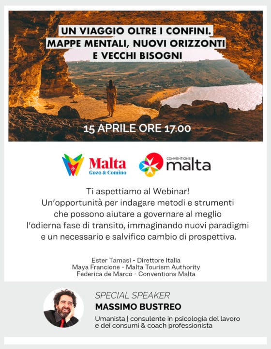 Malta Tourism Authority, il 15 aprile un webinar oltre la formazione