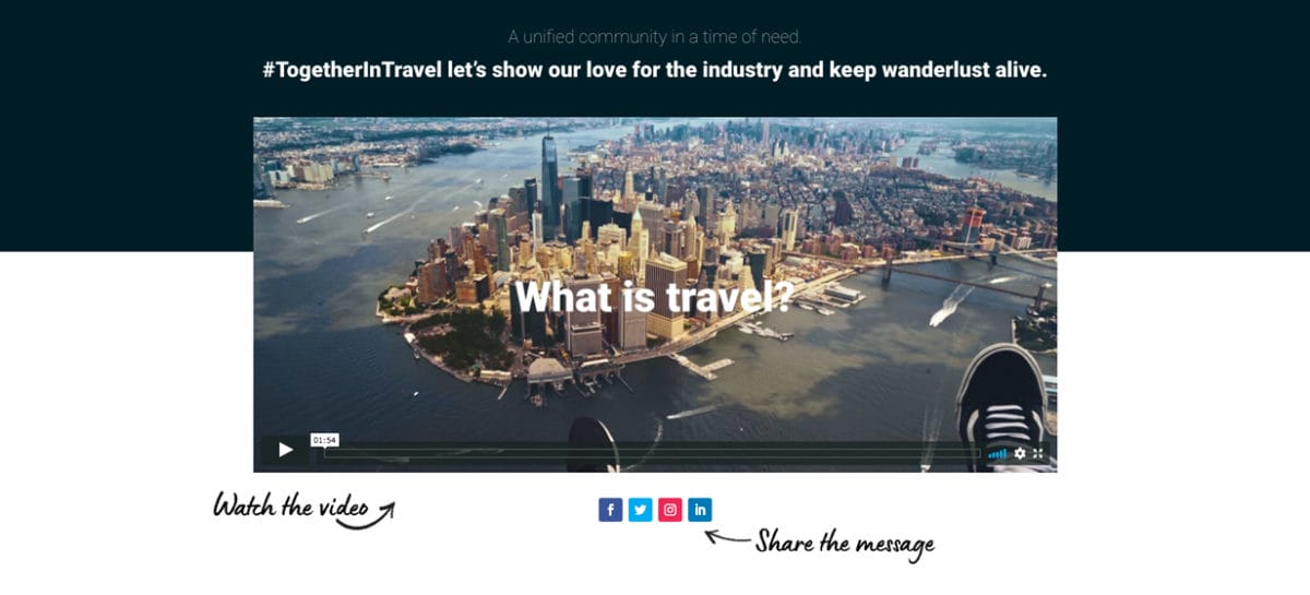 #TogetherInTravel, il Wttc celebra la comunità globale dei viaggi