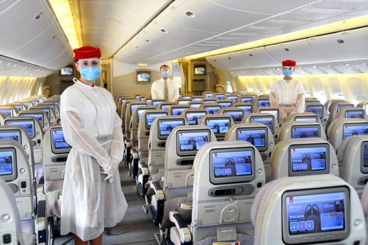 emirates sicurezza covid