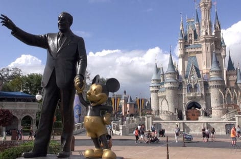 Disney, riapertura graduale dei parchi in Florida a luglio
