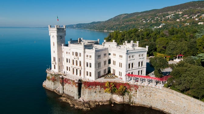 Trieste Castello Miramare Friuli Venezia Giulia