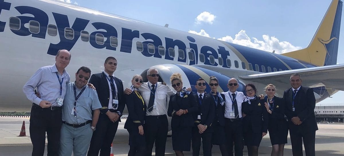 Tayaranjet debutta con i voli per Catania dal 1° agosto