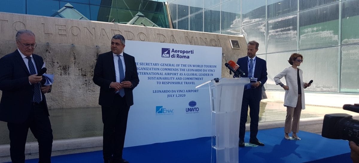 Turismo responsabile, l’Unwto premia lo scalo di Fiumicino