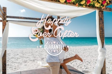 Happily Ever After Guarantee, il programma di Aruba per i promessi sposi
