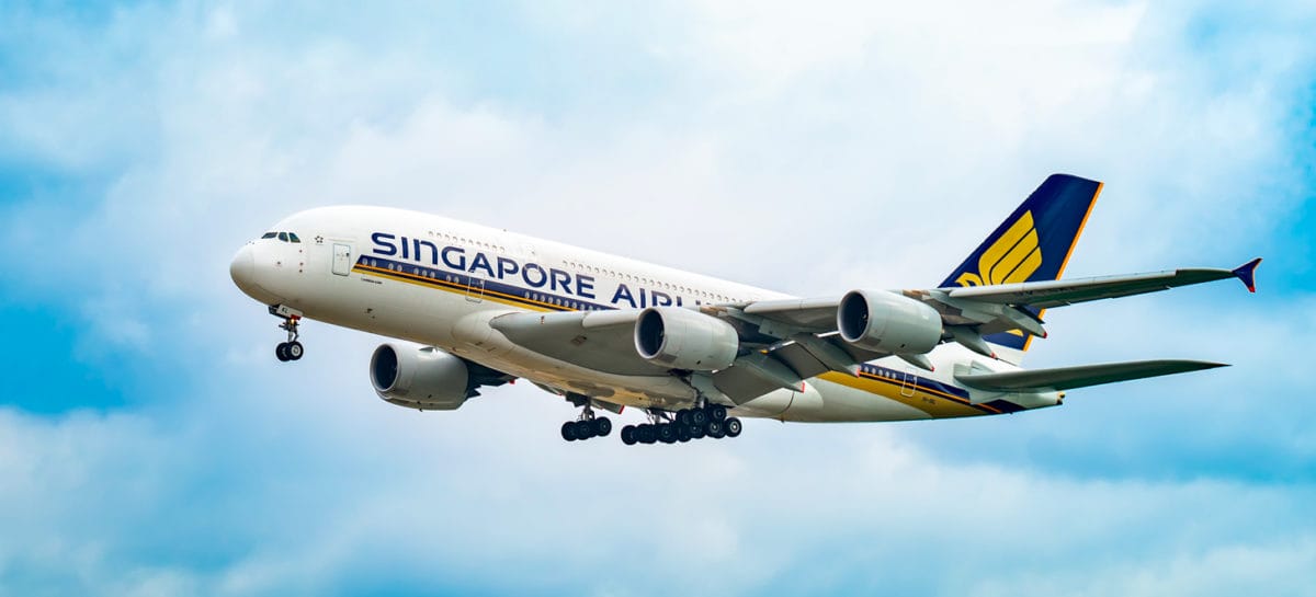 Singapore Airlines riprende i voli diretti da Roma