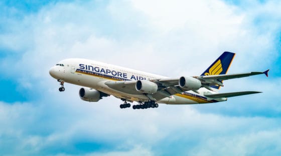 Singapore Airlines riprende i voli diretti da Roma