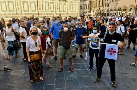 Turismo residenziale, protesta degli operatori a Firenze