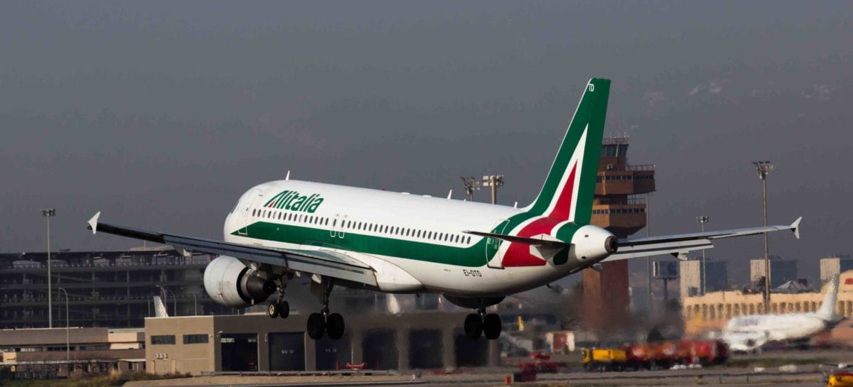 Alitalia prolunga i voli Covid free sulla Roma-Milano