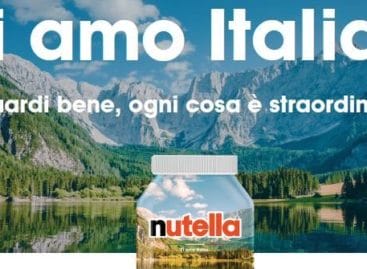 Ti amo Italia, gli speciali vasetti Nutella “vestiti” da Enit