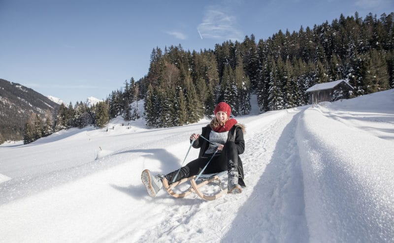 Austria Turismo slittino neve