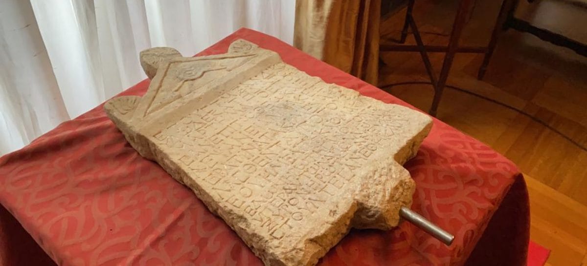 Turchia, la Stele Lidia torna al Museo delle Civiltà Anatoliche di Ankara