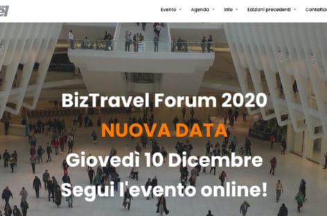 BizTravel Forum, il programma dell’edizione 2020