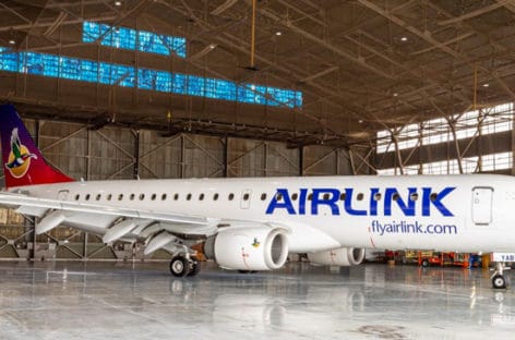 Airlink, nuova livrea nei cieli del Sudafrica 