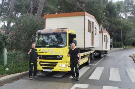 Croazia, Baia Holiday dona le mobile homes per le zone colpite dal sisma