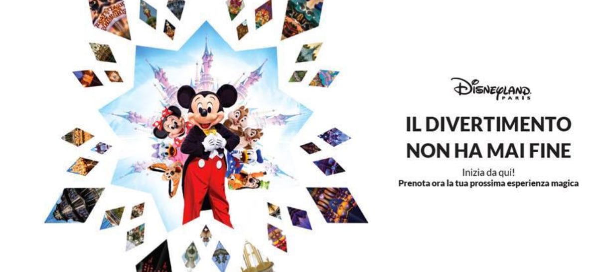 Disneyland Paris, campagna visual in 110 agenzie di viaggi italiane