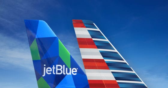 Usa, bocciata l’alleanza American-JetBlue