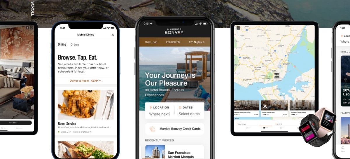 Nuova release per l’app Marriott Bonvoy