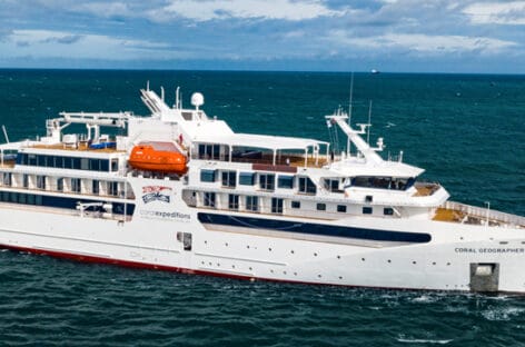 Fincantieri consegna la nave da crociera di lusso Coral Geographer