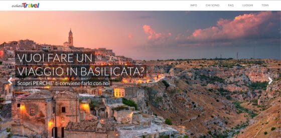 Evolution Travel lancia il portale dedicato alla Basilicata