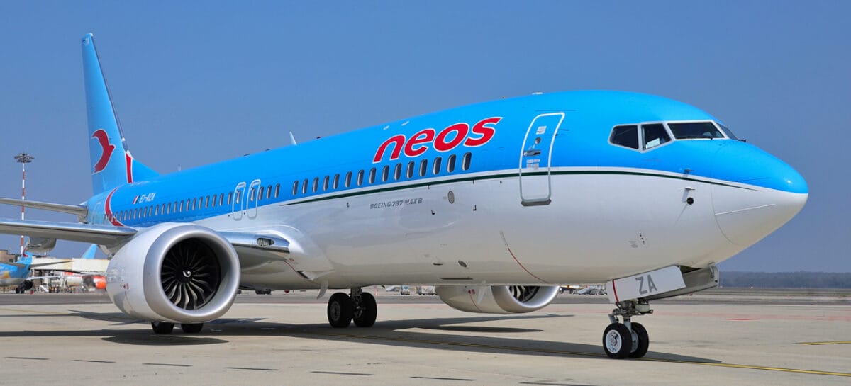 Neos amplia la flotta con due 737 Max di Boeing