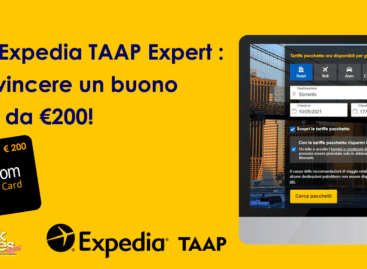 Diventa Expedia TAAP Expert e ottieni un buono Amazon da 200 euro