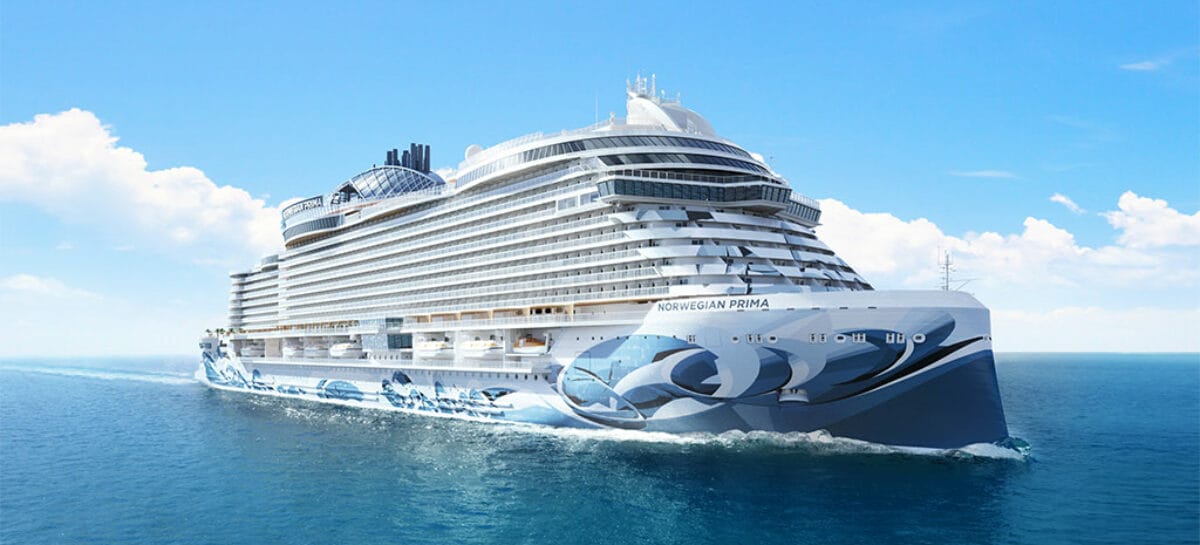 Norwegian Cruise Line svela l’ammiraglia Prima a Porto Marghera