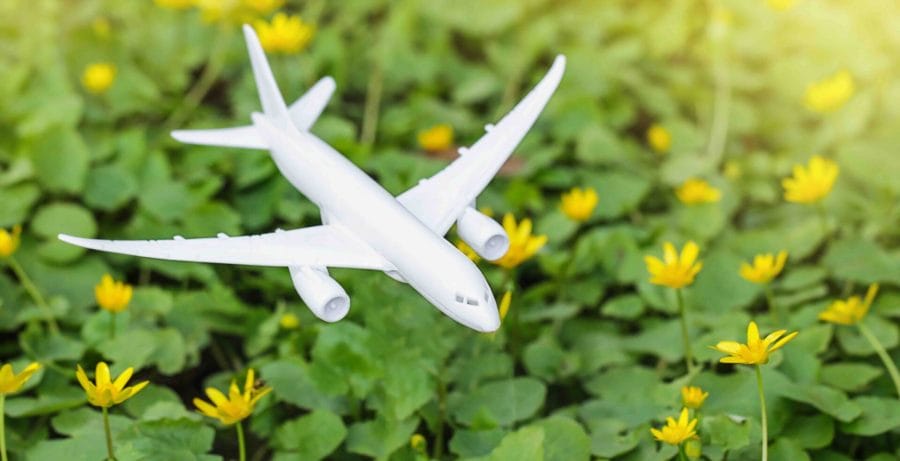 aereo ambiente inquinamento green sostenibilità sostenibile emissioni responsabile