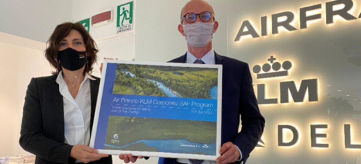 Air France-Klm sigla un accordo con Epta per lo sviluppo del biocarburante
