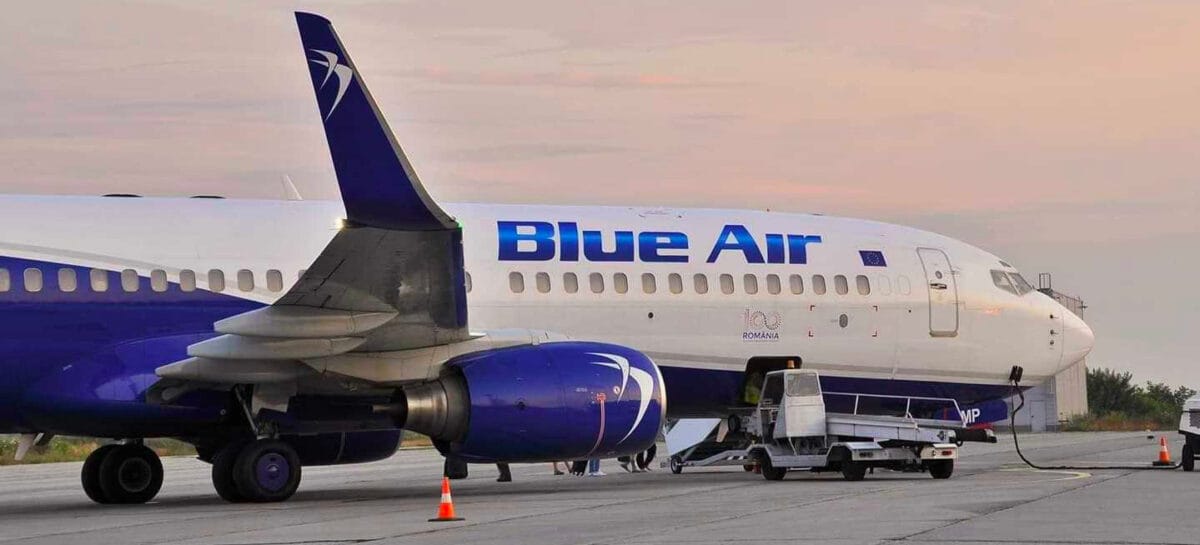 Blue Air sospende i voli fino al 12 settembre