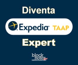 Diventa Expedia TAAP Expert con BlockNotes digital