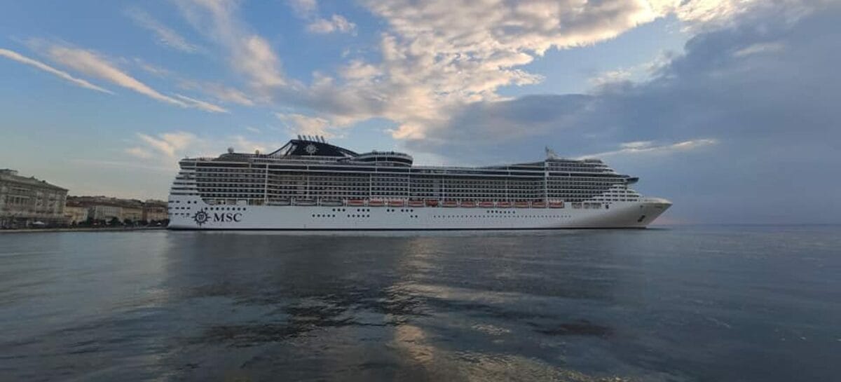 Il nuovo inizio di Msc Splendida in Adriatico