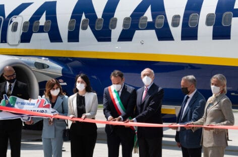 Aeroporto di Treviso, ripartono i voli con la nuova base Ryanair