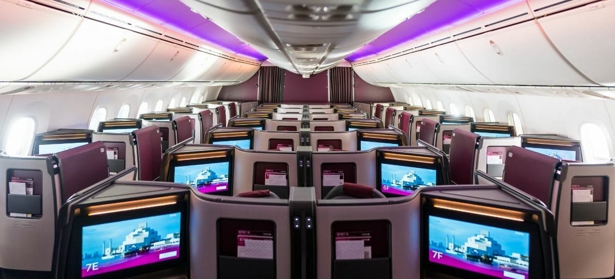 Suite ad alta quota sui Dreamliner di Qatar Airways