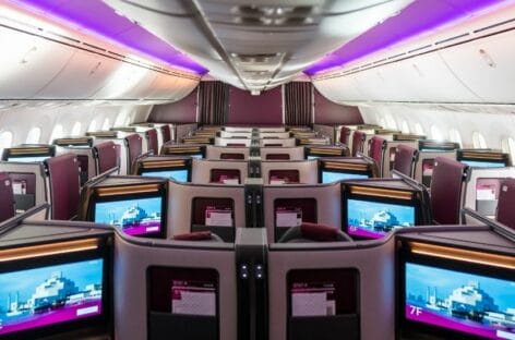Suite ad alta quota sui Dreamliner di Qatar Airways