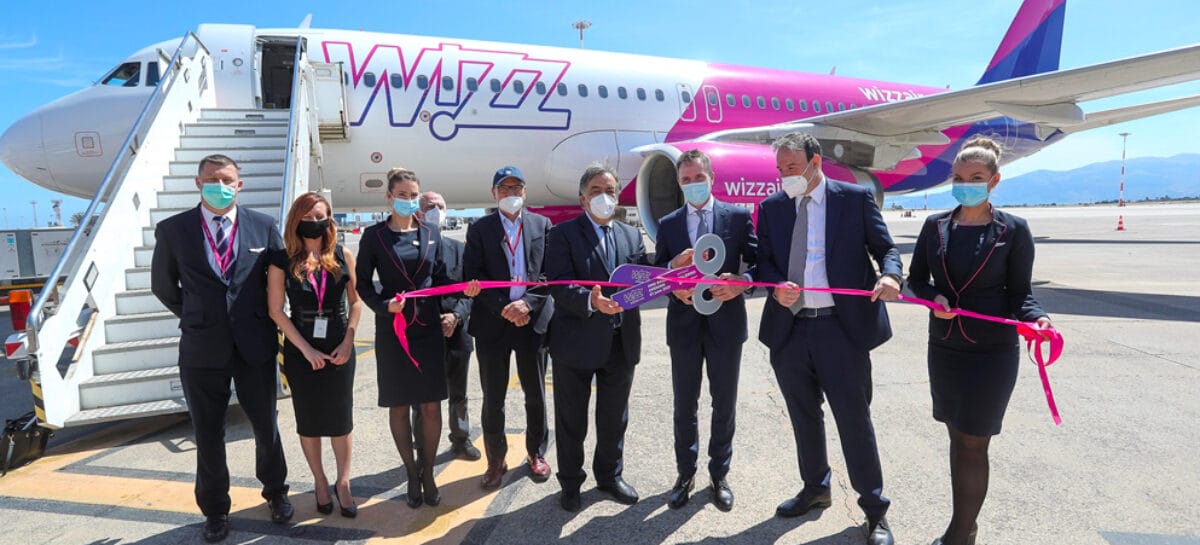 Wizz Air inaugura la base di Palermo: sette rotte nel network