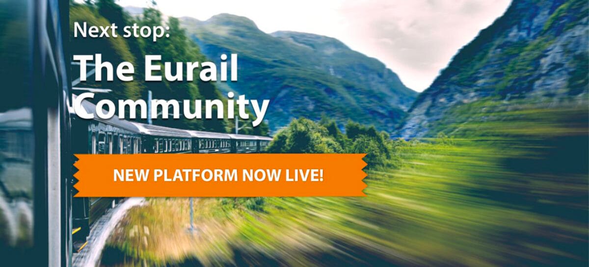 Nasce Eurail Community, la piattaforma per i fan dei viaggi in treno