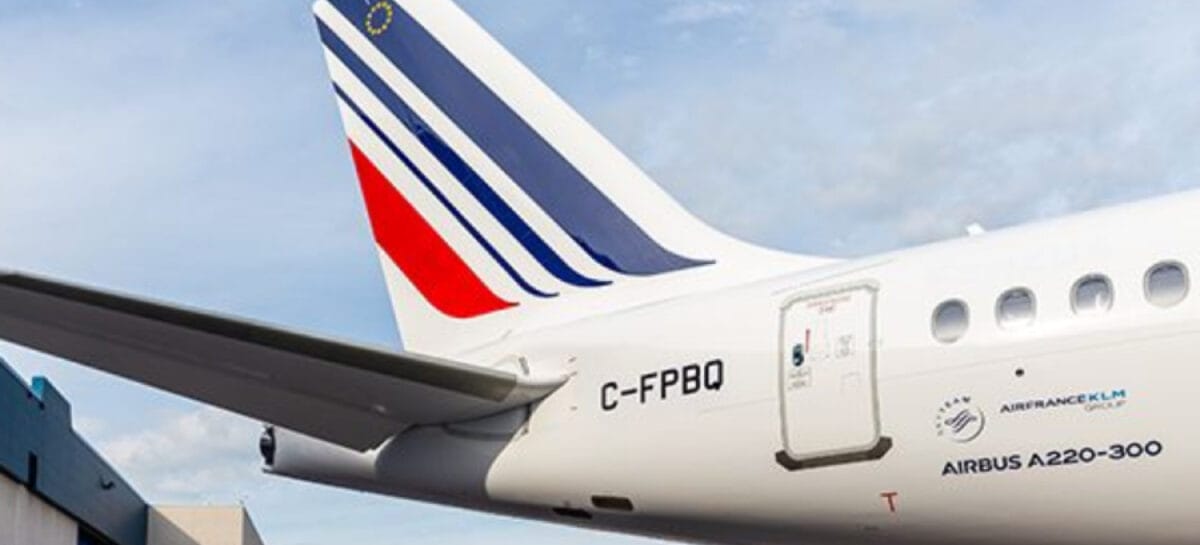 Air France accoglie il primo A220-300 della flotta