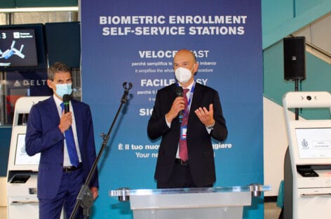 Fiumicino lancia l’imbarco biometrico per i voli Delta Air Lines